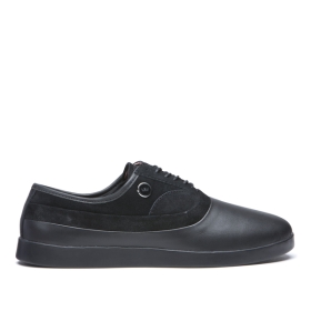 Mens Supra Skate Shoes GRECO Black/Black | AU-71612